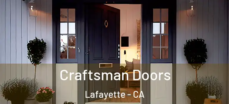  Craftsman Doors Lafayette - CA