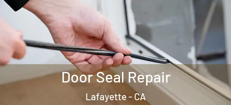  Door Seal Repair Lafayette - CA