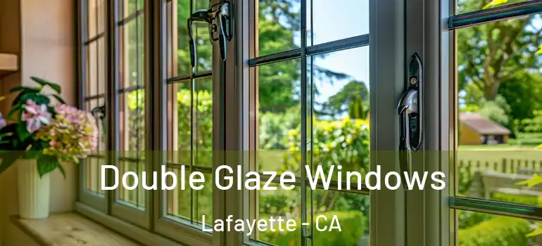  Double Glaze Windows Lafayette - CA