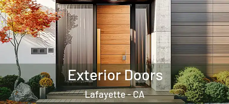  Exterior Doors Lafayette - CA