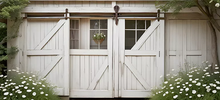 Rear Barn Door Repair in Lafayette, CA