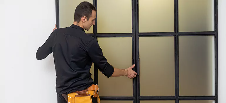 Patio French door installation in Lafayette, CA
