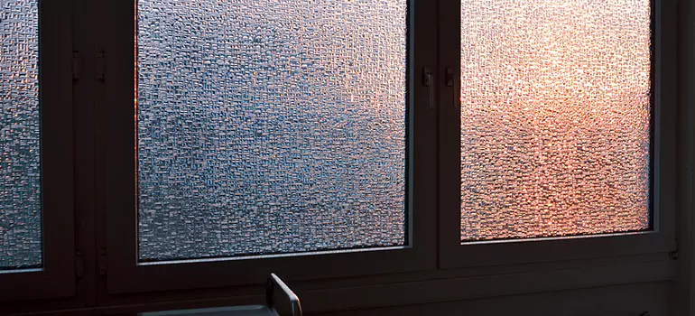 Frosted Glass Window Replacement in Lafayette, CA