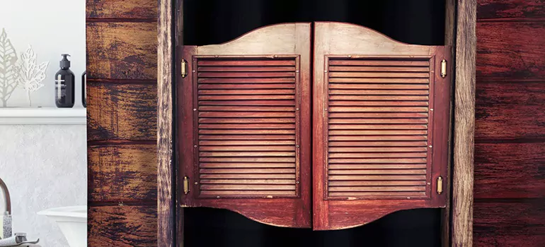 Installing Saloon Door Hinges in Lafayette, CA