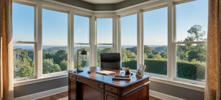 Residential Bow Window Installation in Lafayette, CA