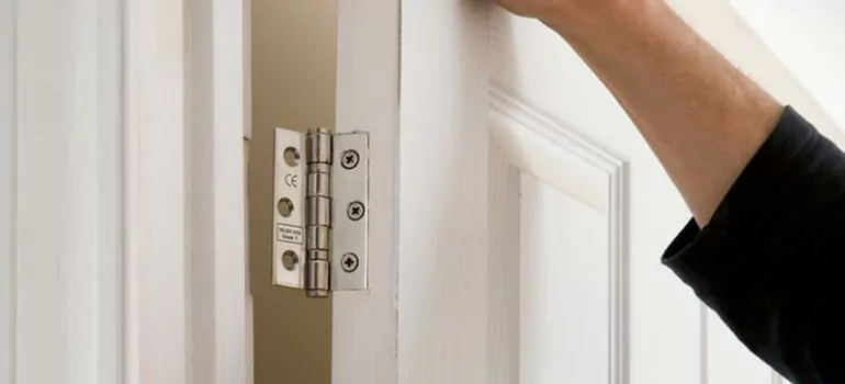 Bathroom Stall Door Hinge Repair in Lafayette, CA