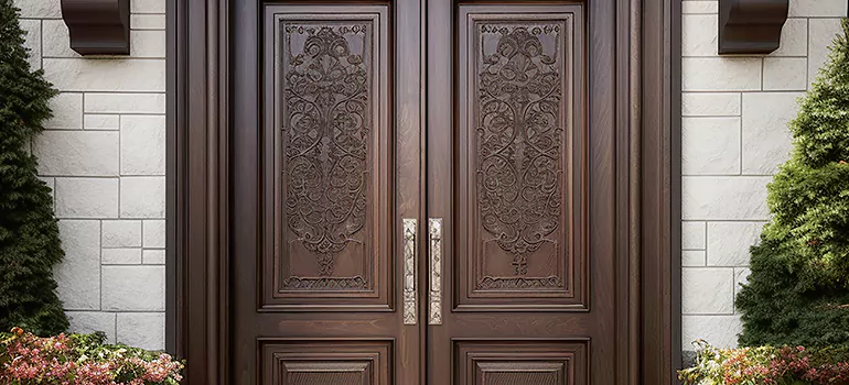 Double Front Doors in Lafayette, CA