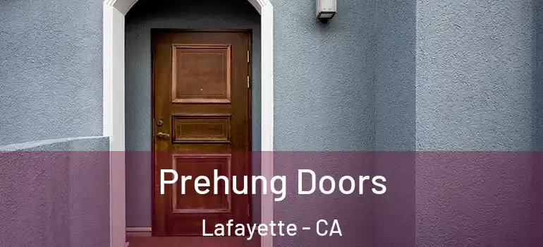  Prehung Doors Lafayette - CA