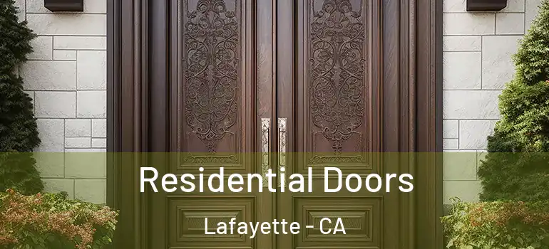  Residential Doors Lafayette - CA
