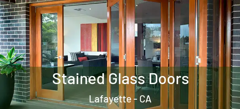  Stained Glass Doors Lafayette - CA