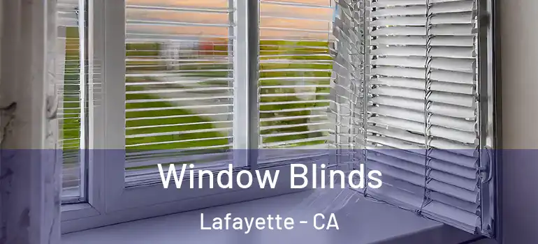  Window Blinds Lafayette - CA
